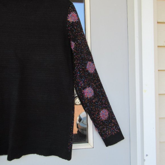 NWT Apt 9 sparkly polka dot sweater - Picture 6 of 15